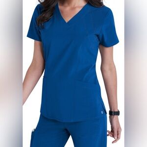 Barco One Royal Blue Women’s Scrub Top XS